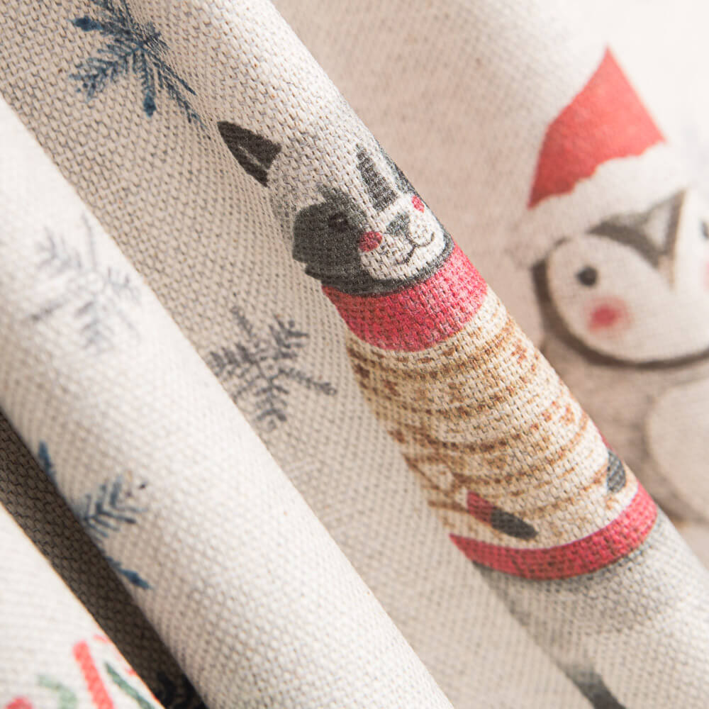 Canvas Weihnachten Tiere - Ribes y Casals
