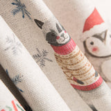 Canvas Weihnachten Tiere - Ribes y Casals