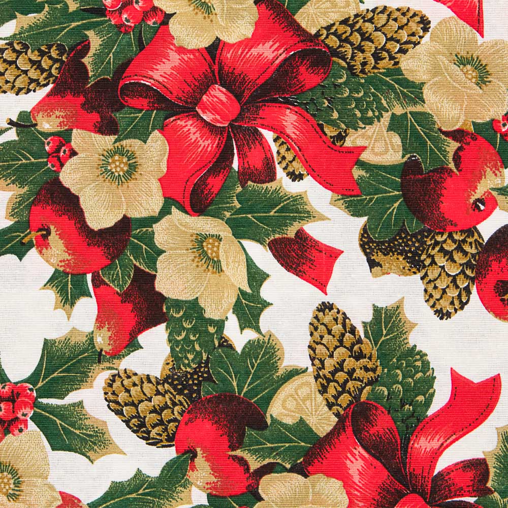 Weihnachten Canvas Weiß Rot Zentren - Ribes y Casals