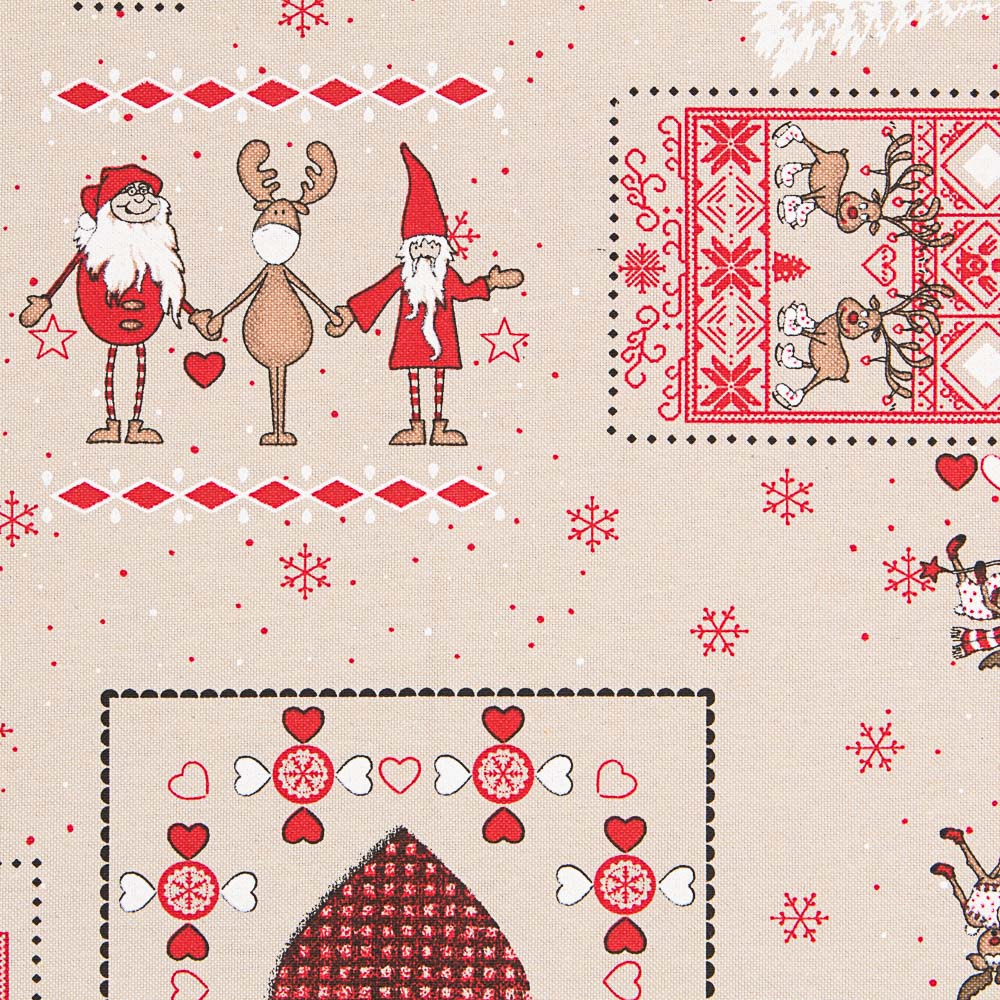 Leinwand Weihnachtsdeko Santa - Ribes y Casals
