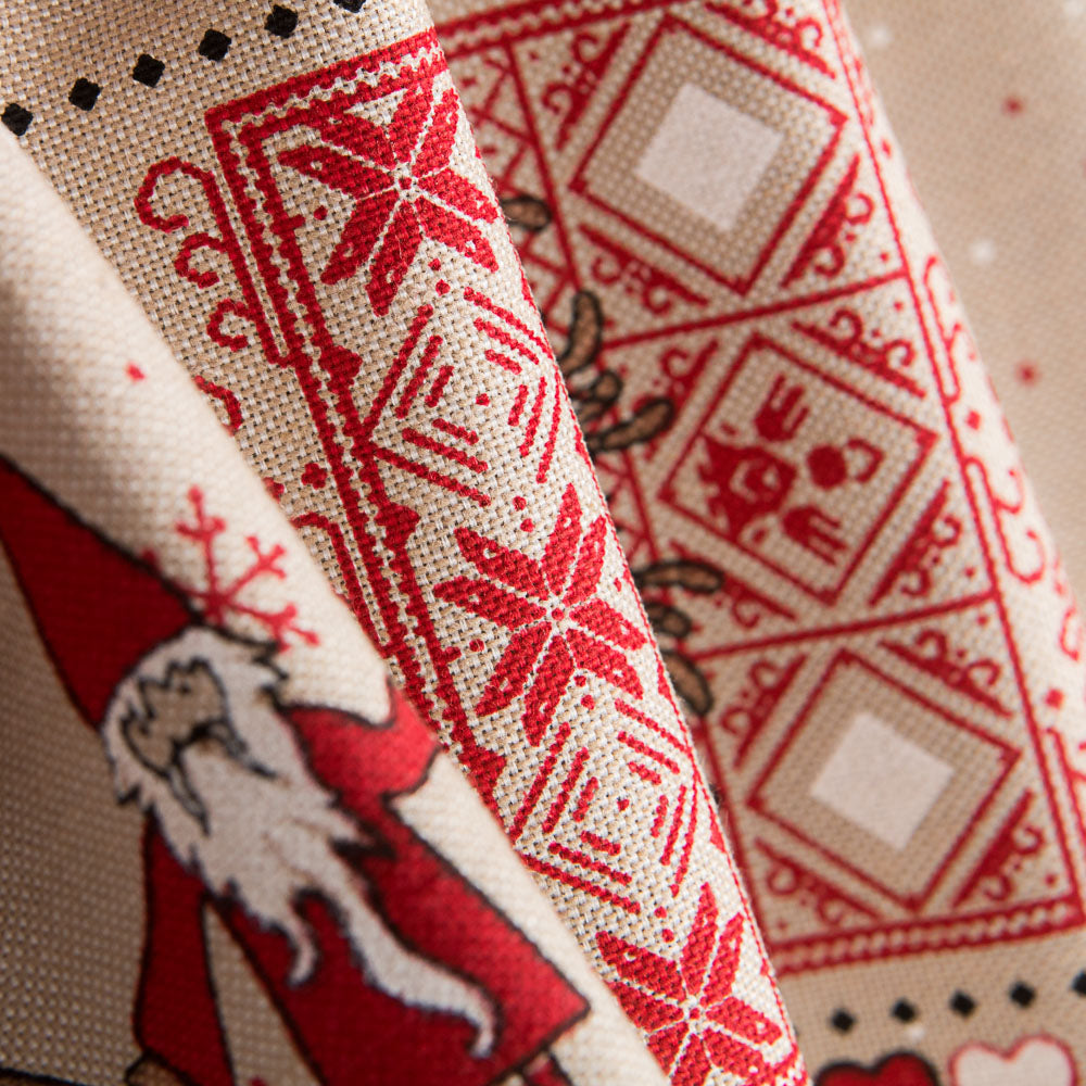 Leinwand Weihnachtsdeko Santa - Ribes y Casals