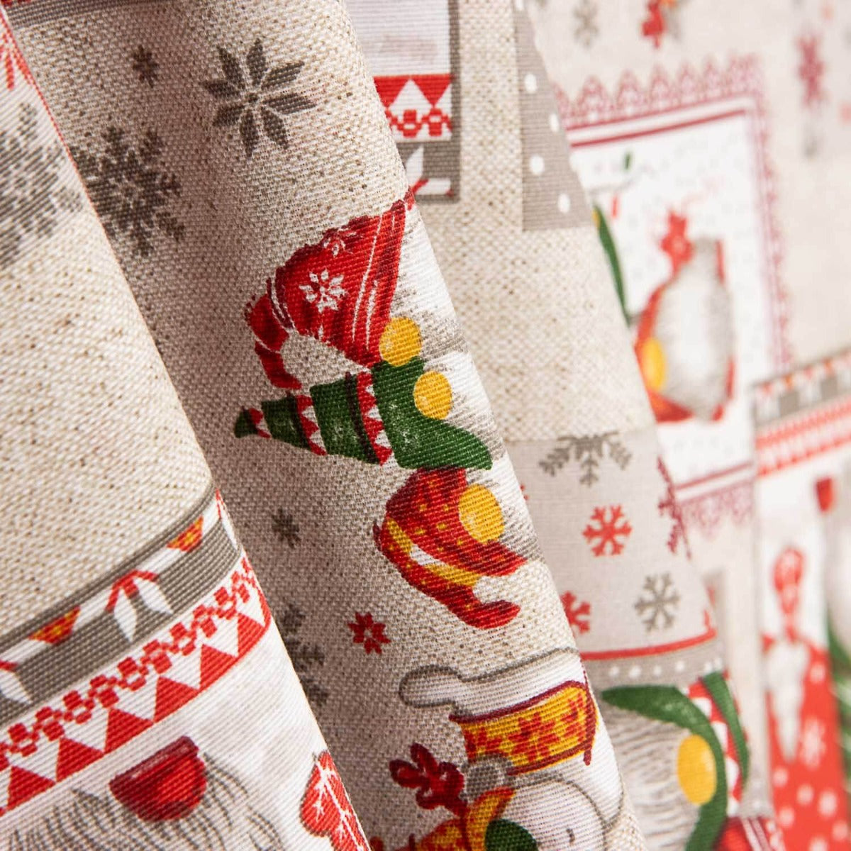Leinwand Weihnachten Schnee Gnome - Ribes y Casals