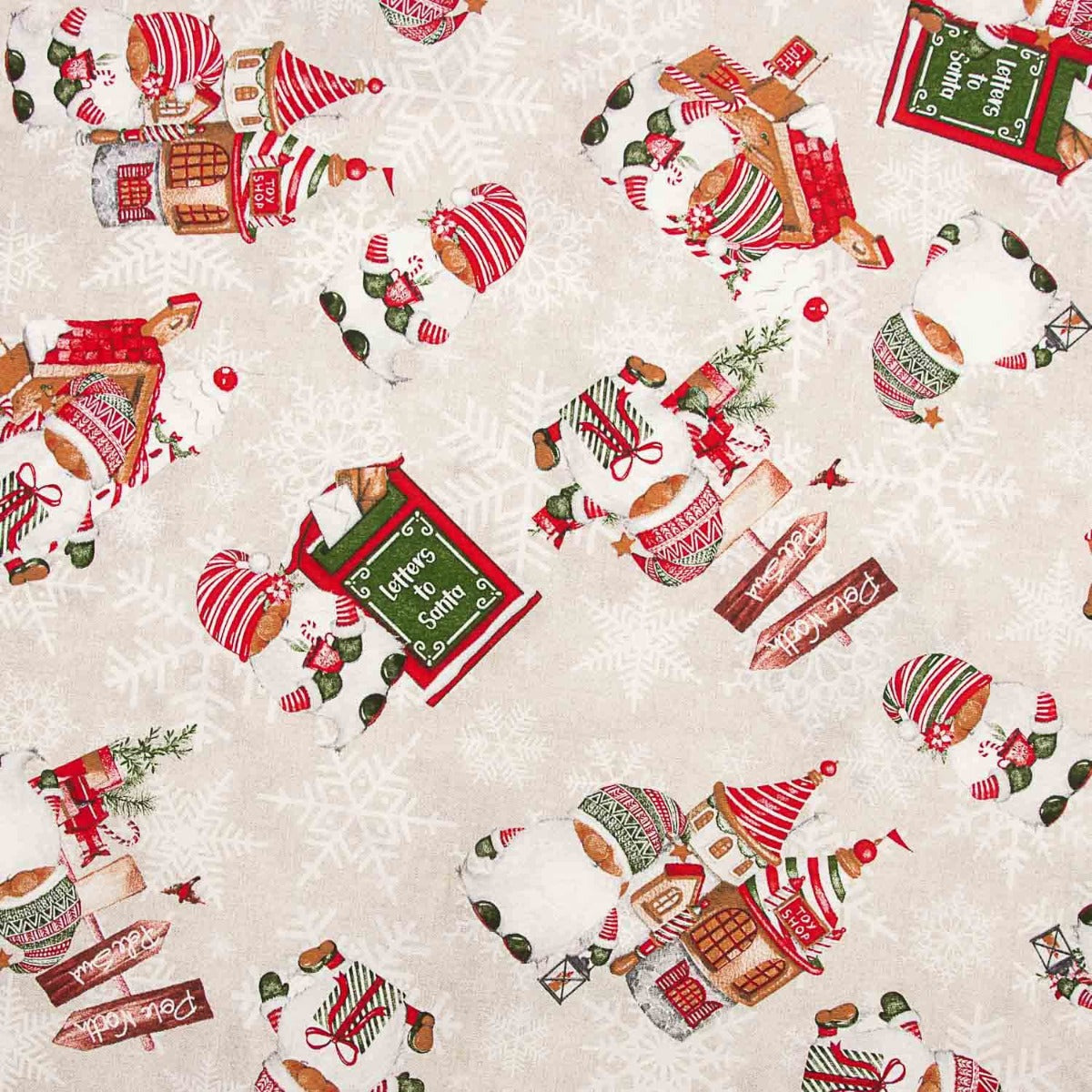 Polar Wichtel Weihnachten Leinwand - Ribes y Casals