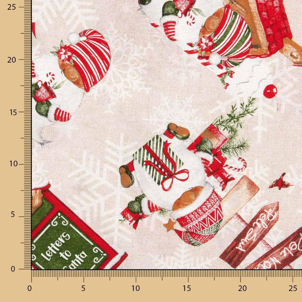 Polar Wichtel Weihnachten Leinwand - Ribes y Casals