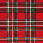 Weihnachten Lurex rot kariertes Segeltuch - Ribes y Casals