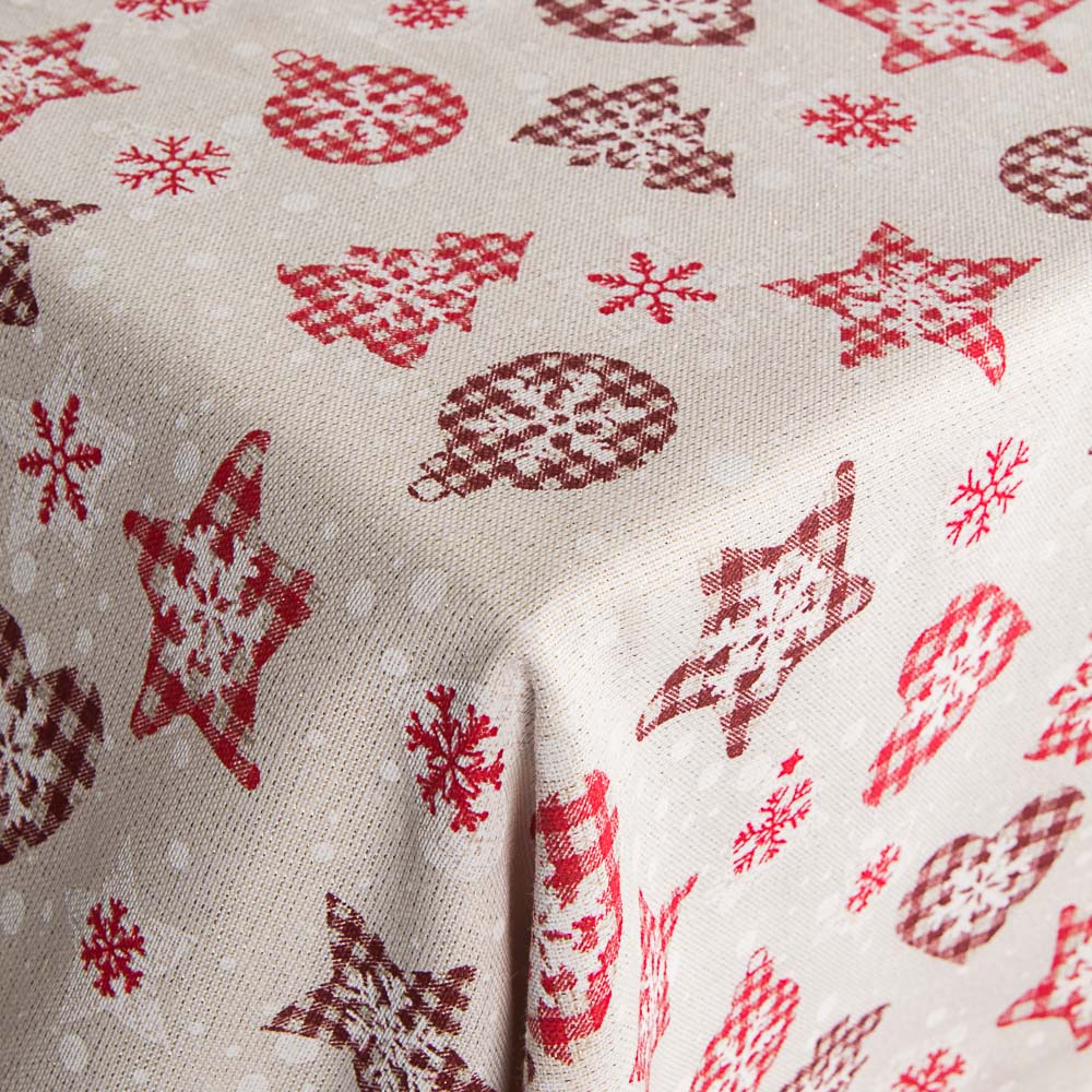 Weihnachten Lurex Deko-Leinwand - Ribes y Casals