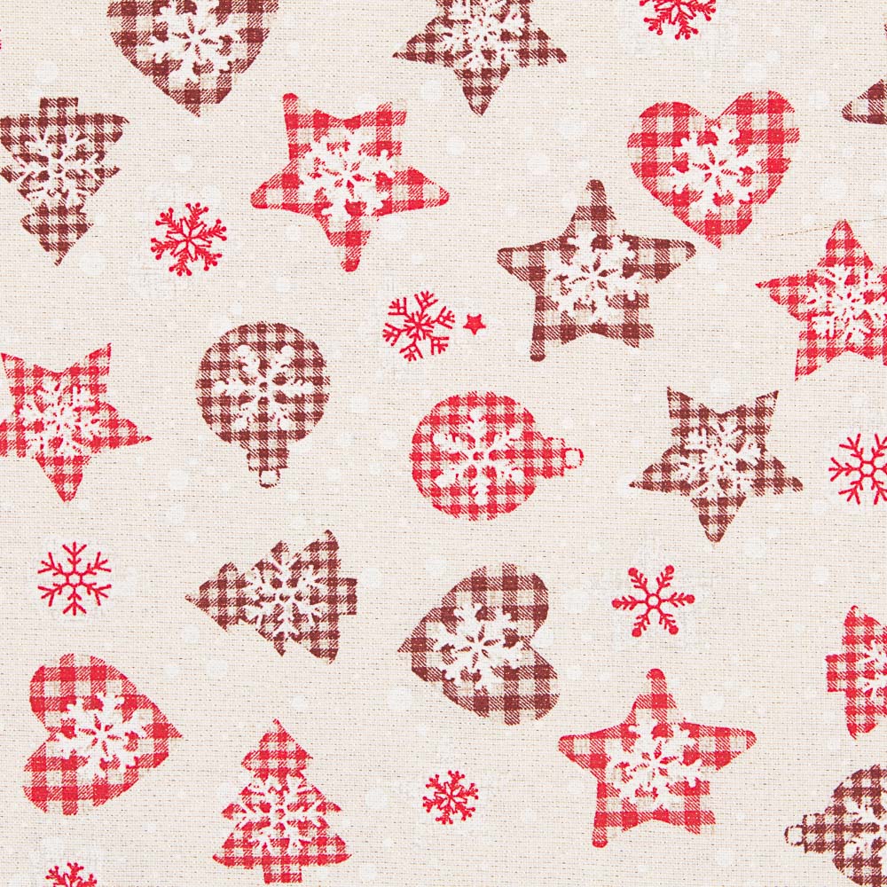 Weihnachten Lurex Deko-Leinwand - Ribes y Casals