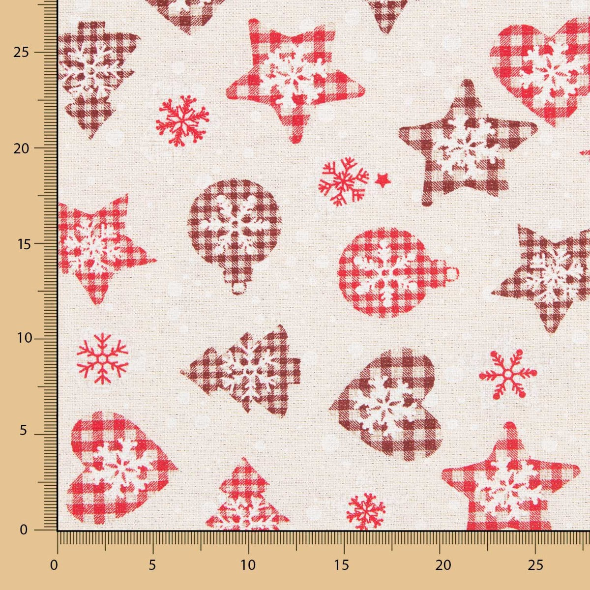 Weihnachten Lurex Deko-Leinwand - Ribes y Casals