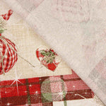 Lurex-Deko Weihnachts-Leinwand - Ribes y Casals