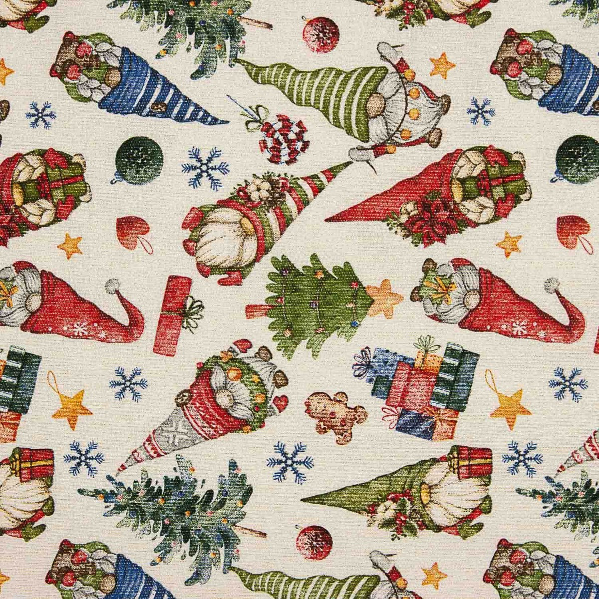 Weihnachten Lurex Leinwand Lurex Gnom Geschenke - Ribes y Casals