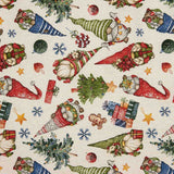 Weihnachten Lurex Leinwand Lurex Gnom Geschenke - Ribes y Casals