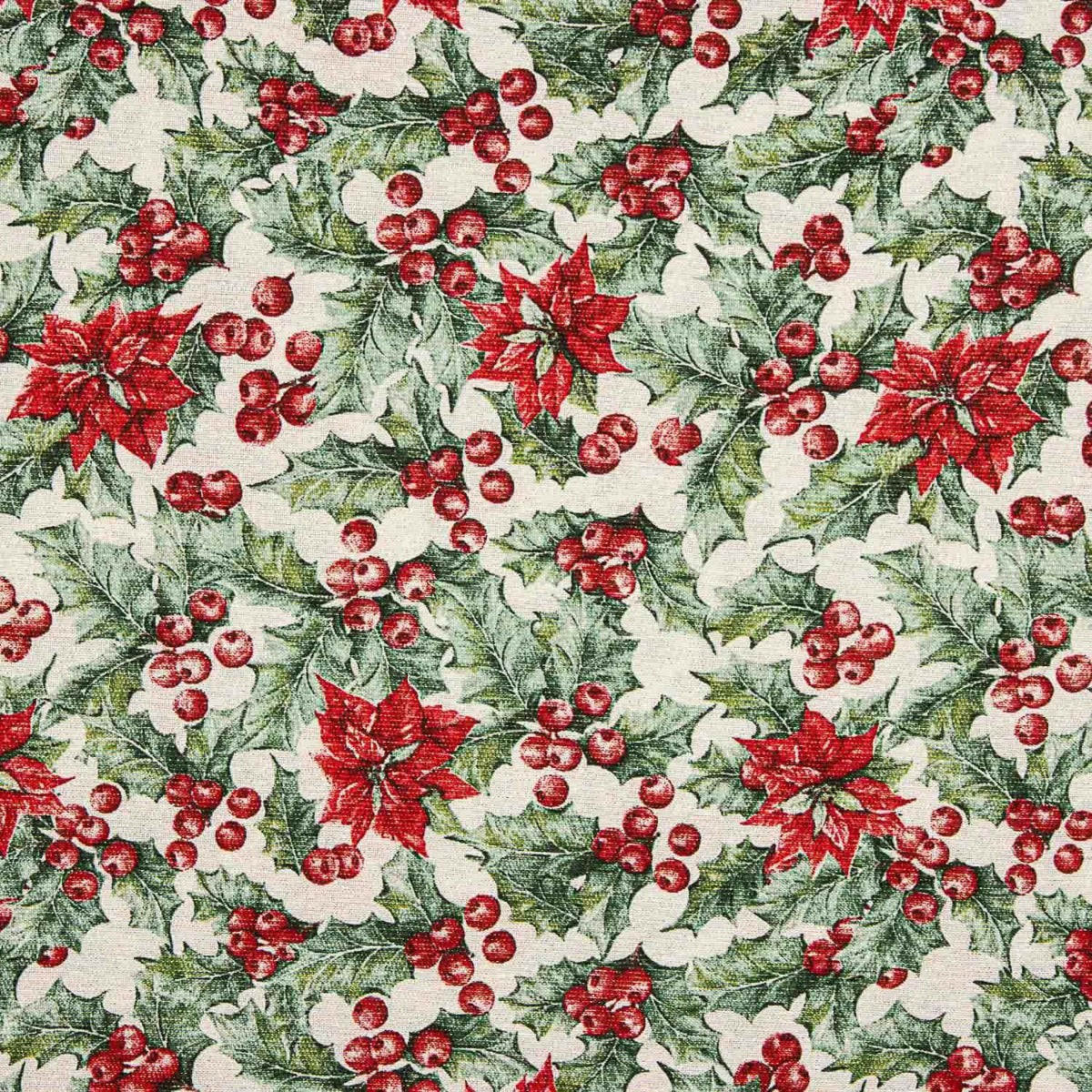 Weihnachtsstern Weihnachten Lurex-Leinwand - Ribes y Casals