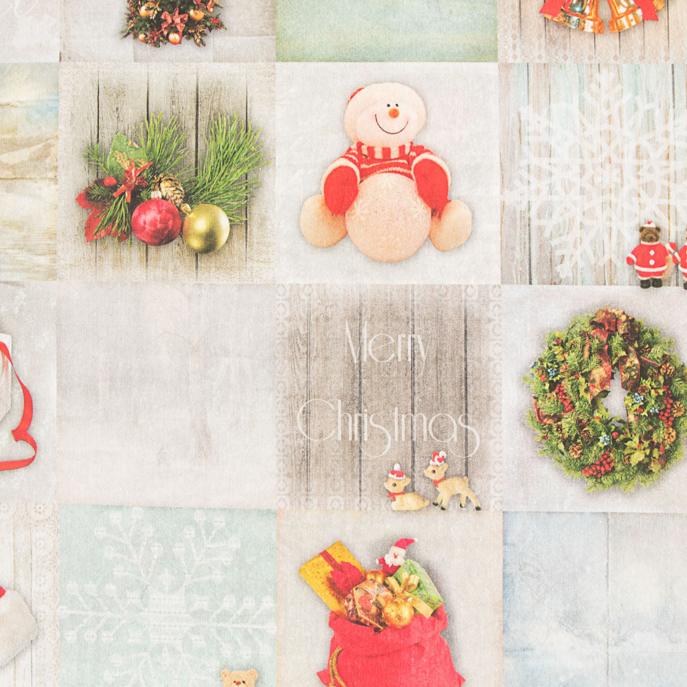 Canvas Weihnachten Holz Frieden - Ribes y Casals