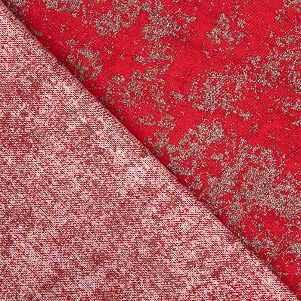 Rot marmorierte Weihnachtsleinwand - Ribes y Casals