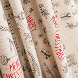 Weihnachten Frohe Weihnachten Lurex-Leinwand - Ribes y Casals