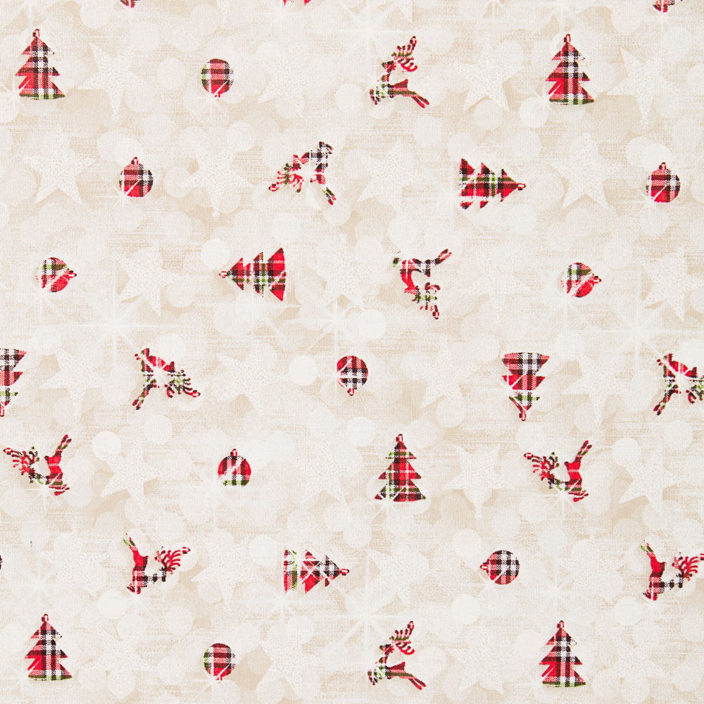 Mini-Weihnachtsornamente aus Canvas - Ribes y Casals
