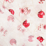 Mini-Weihnachtskugeln aus Leinwand - Ribes y Casals