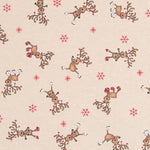 Mini-Rentier Weihnachts-Leinwand - Ribes y Casals
