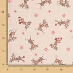 Mini-Rentier Weihnachts-Leinwand - Ribes y Casals