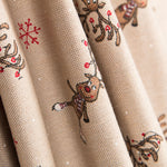 Mini-Rentier Weihnachts-Leinwand - Ribes y Casals