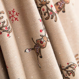Mini-Rentier Weihnachts-Leinwand - Ribes y Casals