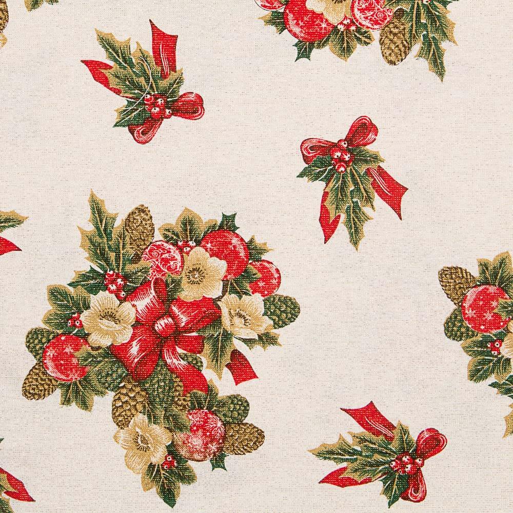 Lurex-Mistelzweig-Weihnachts-Leinwand - Ribes y Casals