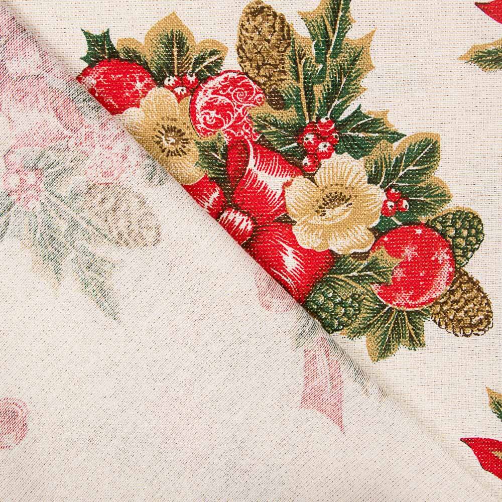 Lurex-Mistelzweig-Weihnachts-Leinwand - Ribes y Casals
