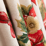 Lurex-Mistelzweig-Weihnachts-Leinwand - Ribes y Casals