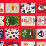 Rote Postkarten Weihnachten Leinwand - Ribes y Casals