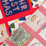 Rote Postkarten Weihnachten Leinwand - Ribes y Casals