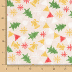 Rustikale Weihnachtsleinwand Mix Bäume - Ribes y Casals