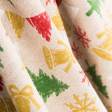 Rustikale Weihnachtsleinwand Mix Bäume - Ribes y Casals