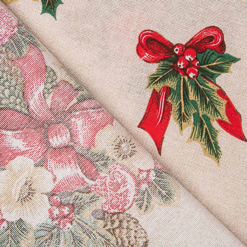 Rustikale Weihnachts-Leinwand Ananas - Ribes y Casals