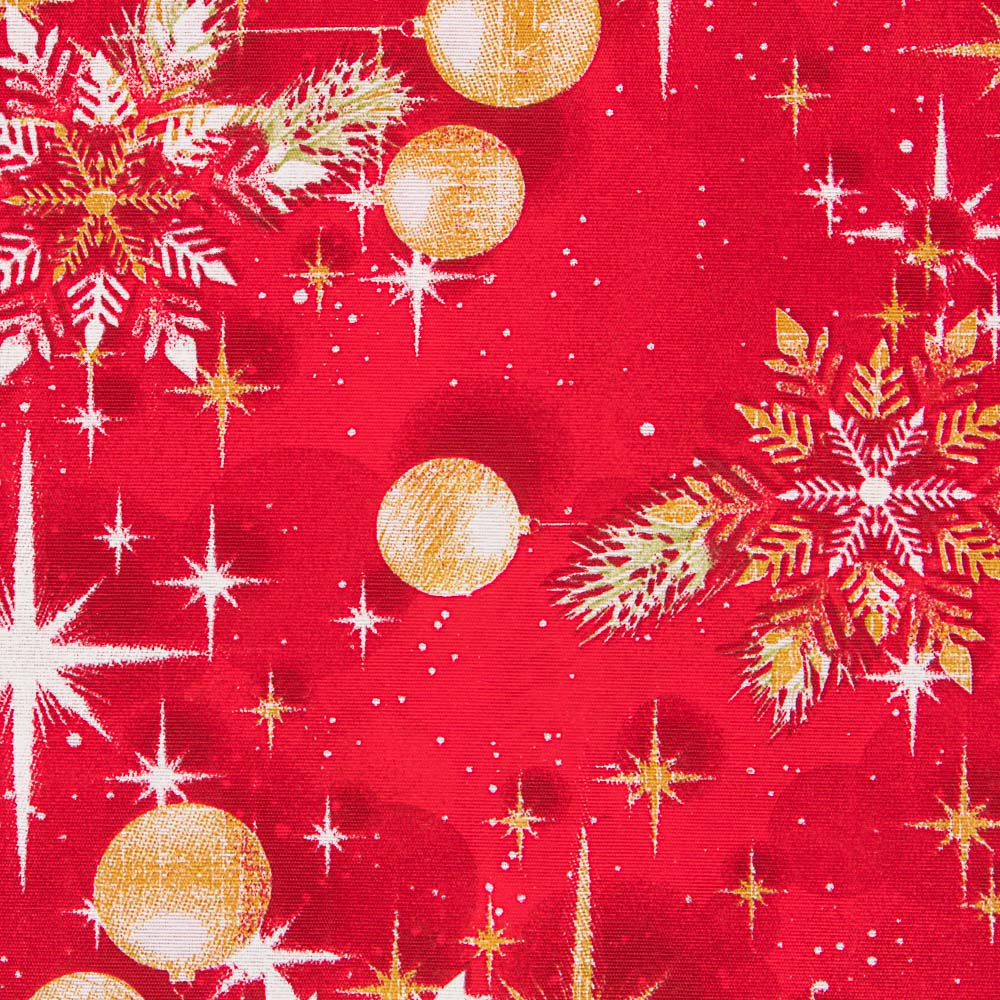 Rote Weihnachts-Leinwand Sterne - Ribes y Casals