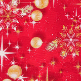 Rote Weihnachts-Leinwand Sterne - Ribes y Casals