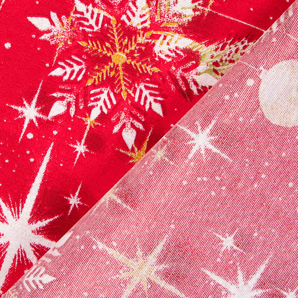 Rote Weihnachts-Leinwand Sterne - Ribes y Casals