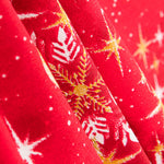 Rote Weihnachts-Leinwand Sterne - Ribes y Casals