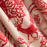 Rote Vintage-Weihnachts-Leinwand - Ribes y Casals