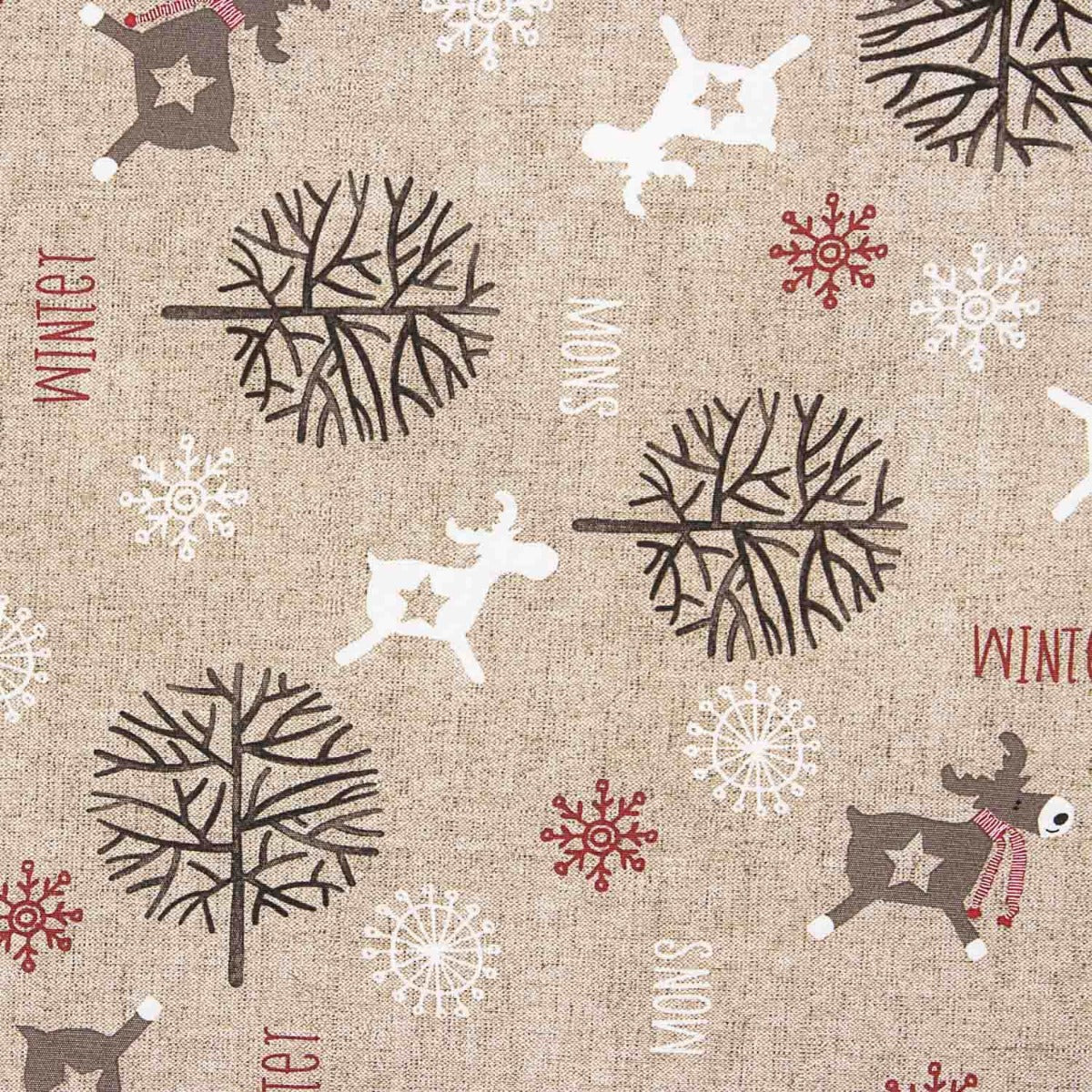 Winter Star Weihnachten Leinwand - Ribes y Casals