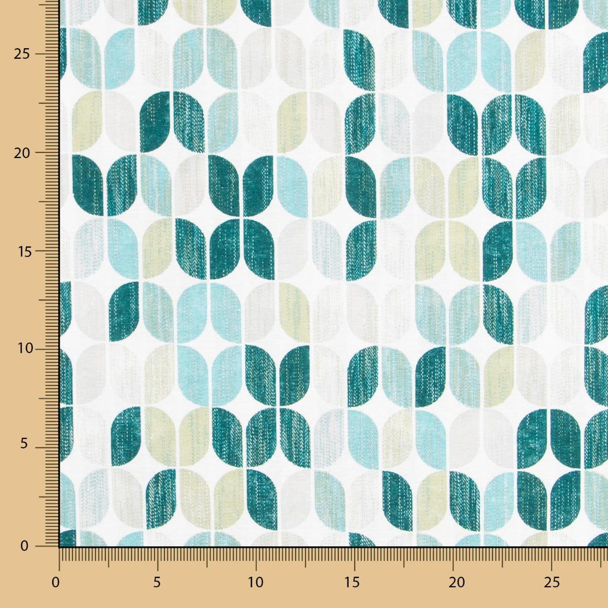 Geometrische Blütenblätter auf Leinwand - Ribes y Casals