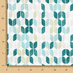 Geometrische Blütenblätter auf Leinwand - Ribes y Casals