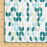Geometrische Blütenblätter auf Leinwand - Ribes y Casals
