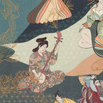 Schwarzes Yakuza-Leinwand - Ribes y Casals