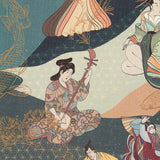 Schwarzes Yakuza-Leinwand - Ribes y Casals