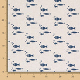 Segeltuch Fisch Natur - Ribes y Casals