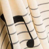 Musikalische Pentagramm-Leinwand - Ribes y Casals