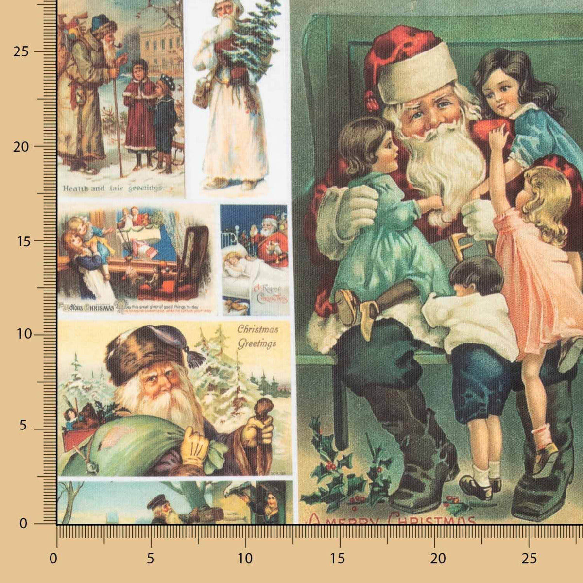 Leinwand Weihnachtsdekoration - Ribes y Casals