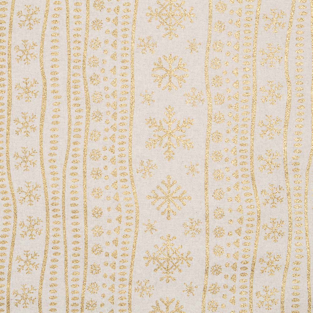 Rustikales Segeltuch Glitter Gold - Ribes y Casals