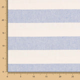 Rustikale Leinwand Blau gestreift - Ribes y Casals