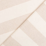 Rustikales Segeltuch Beige gestreift - Ribes y Casals